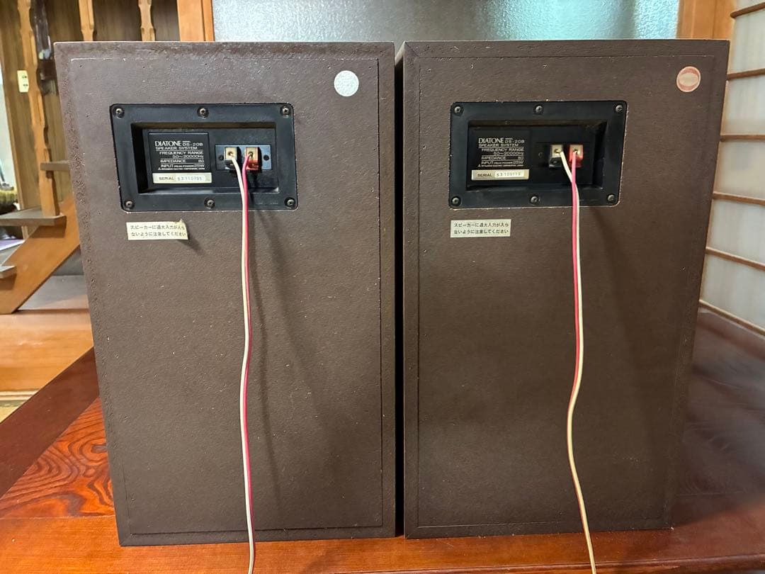 Diatone DS-20B スピーカー×2　コード　ワンオーナー