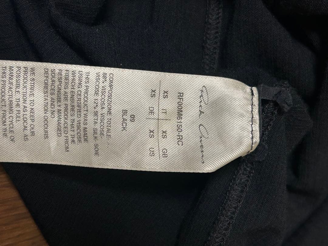 トップス rick owens tank top forever