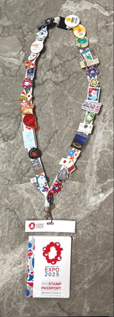 大阪万博2025 EXPOミャクミャク　パビリオンピンバッジセット