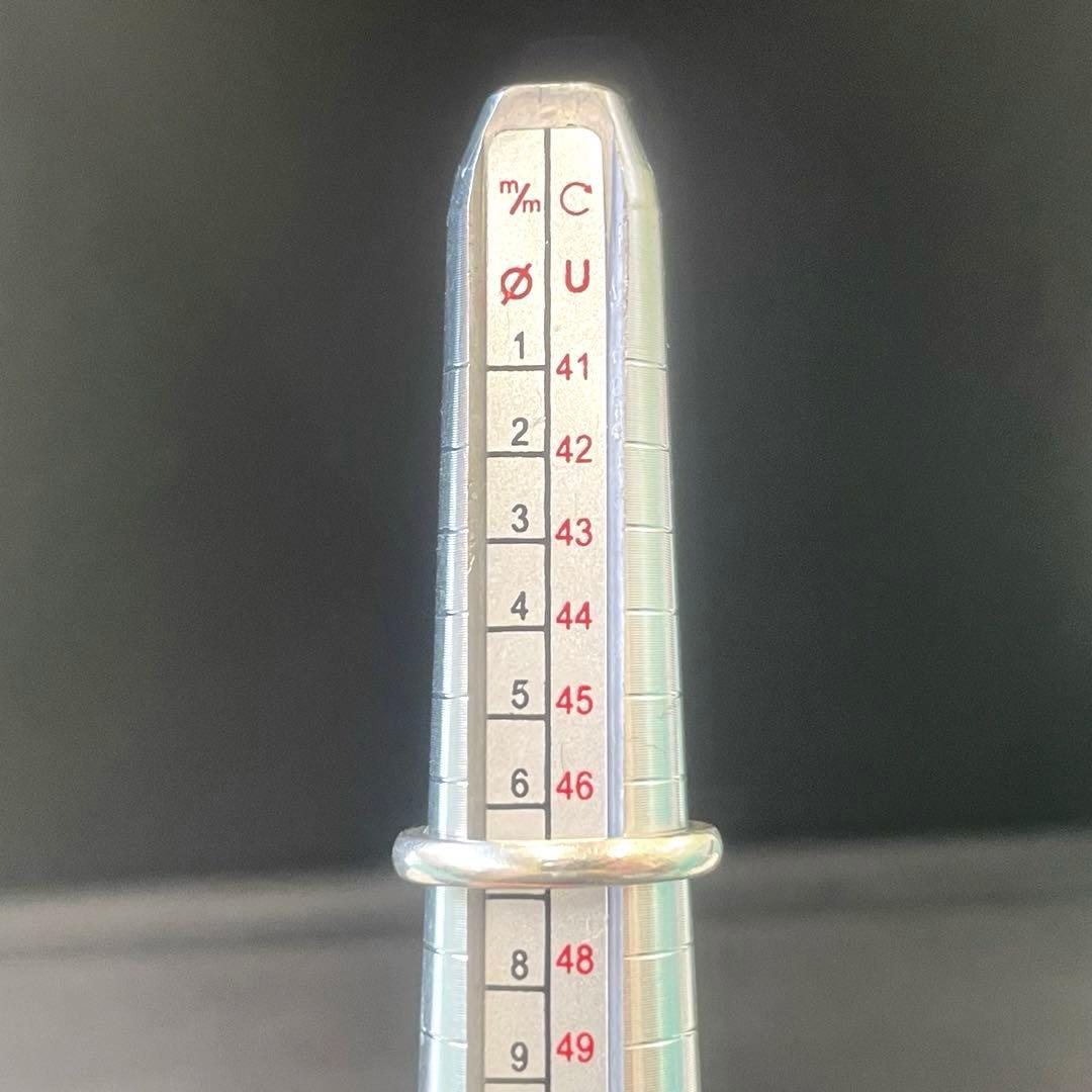 【H】Tiffany ティファニー スタッキング バンド エメラルド SV925