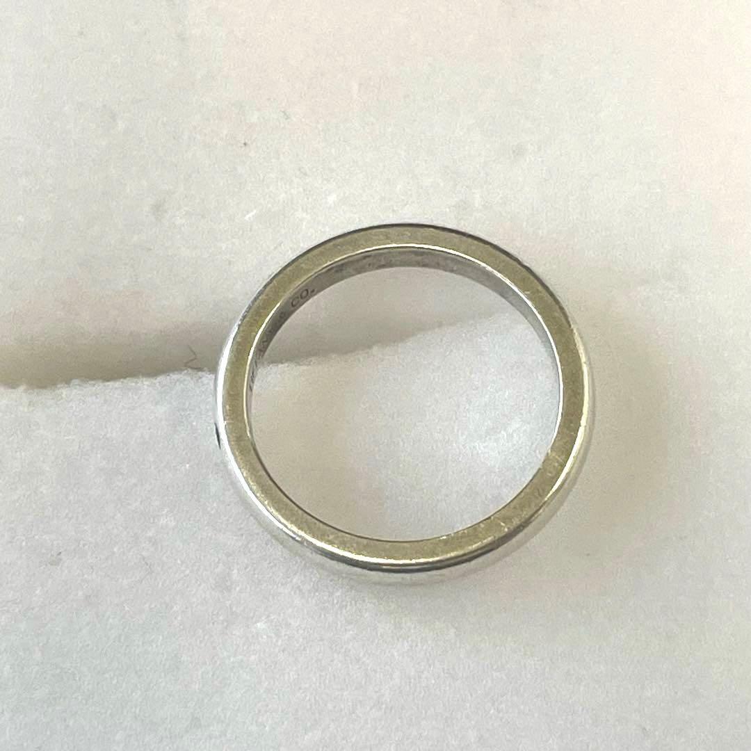 【H】Tiffany ティファニー スタッキング バンド エメラルド SV925