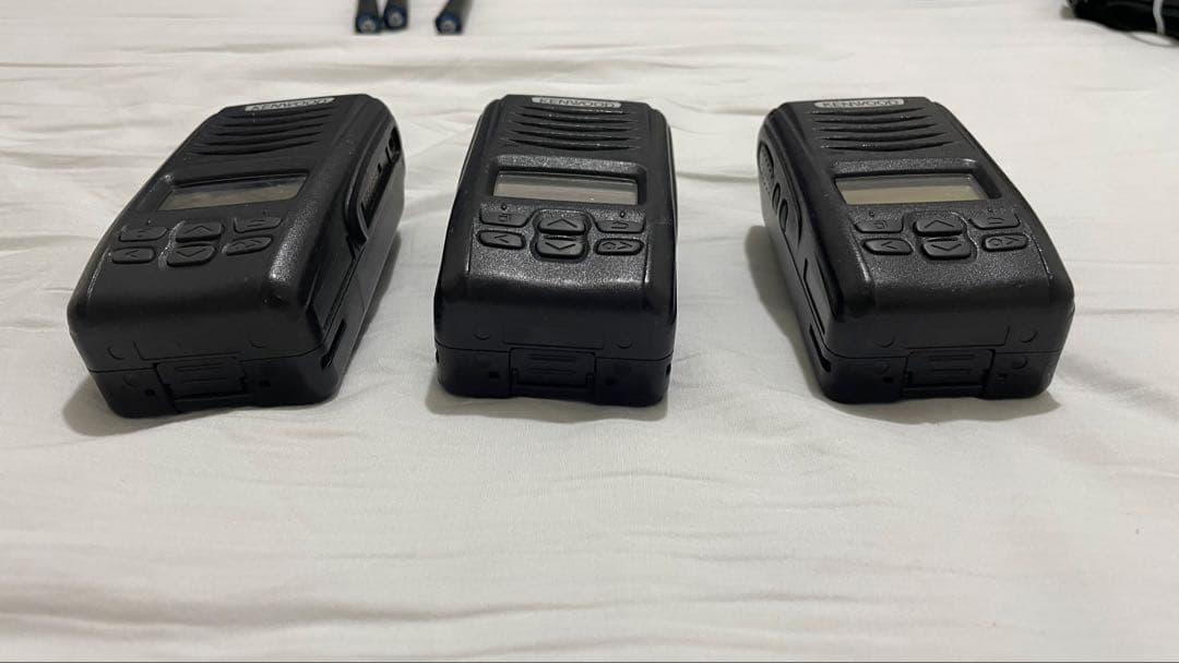 KENWOOD 無線機 3台 ケンウッド TPZ-D503 :登録局 廃局済