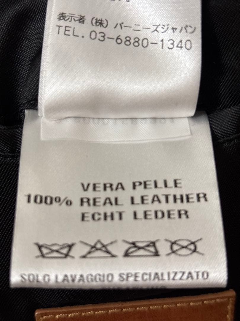 定価15万【CALIBRO 12 】バーニーズ別注 ラムレザー ライダース 美品