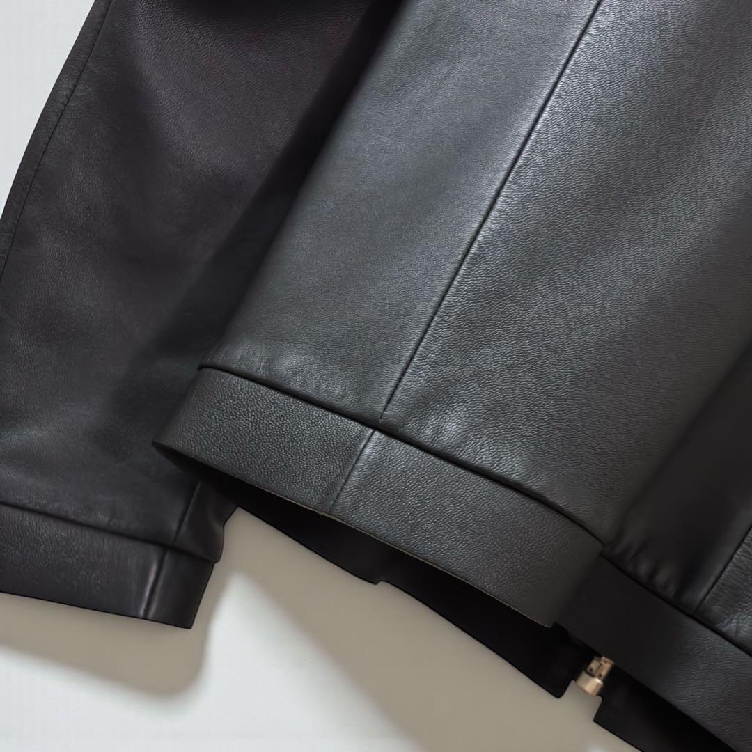 定価15万【CALIBRO 12 】バーニーズ別注 ラムレザー ライダース 美品