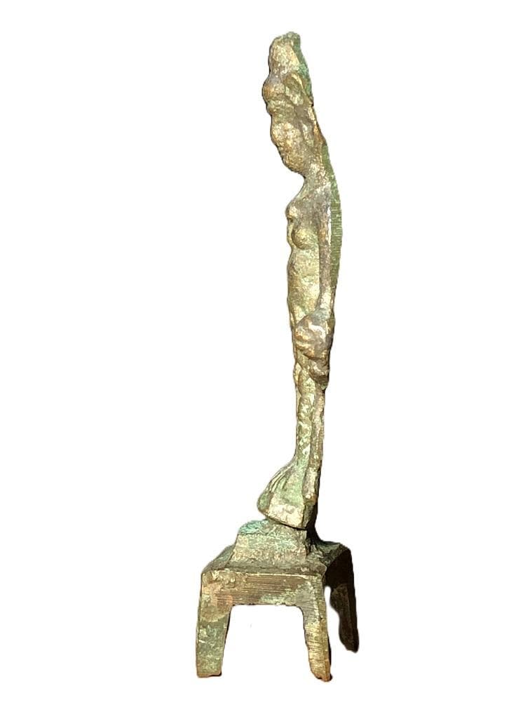 【 金銅菩薩立像 】　唐代仏教　念持仏/携行仏