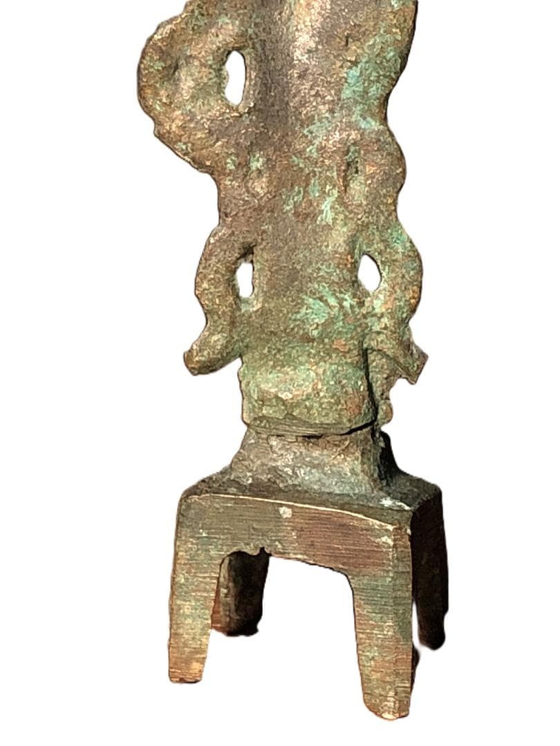 【 金銅菩薩立像 】　唐代仏教　念持仏/携行仏