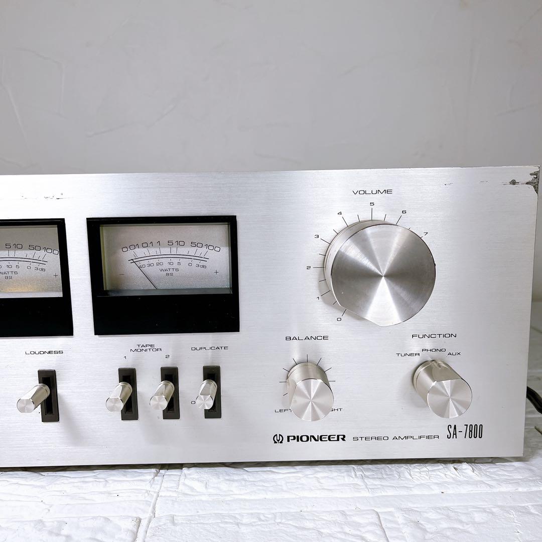Pioneer SA-7800（ステレオプリメインアンプ） 現状品