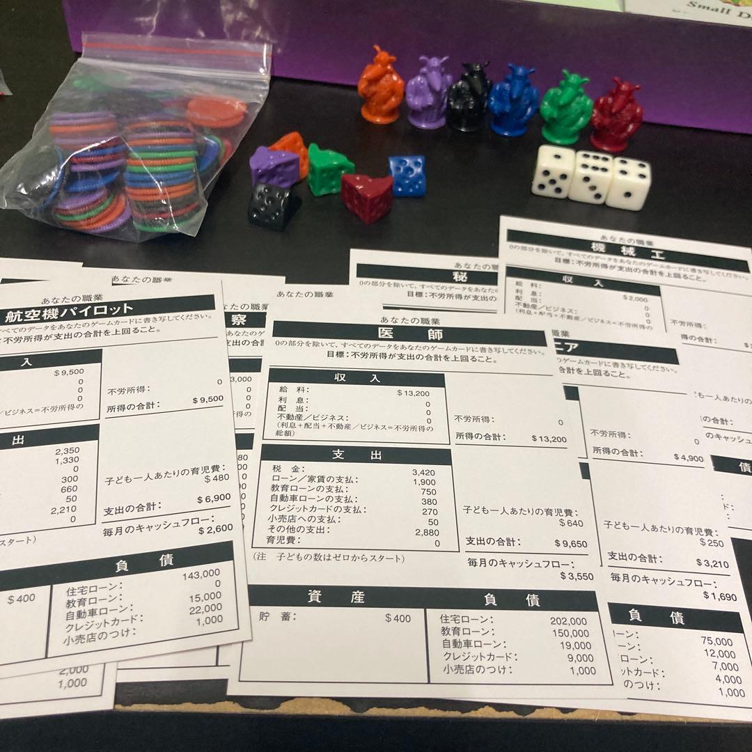 キャッシュフロー101 日本語版 ボードゲーム 金持ち父さん ロバートキヨサキ