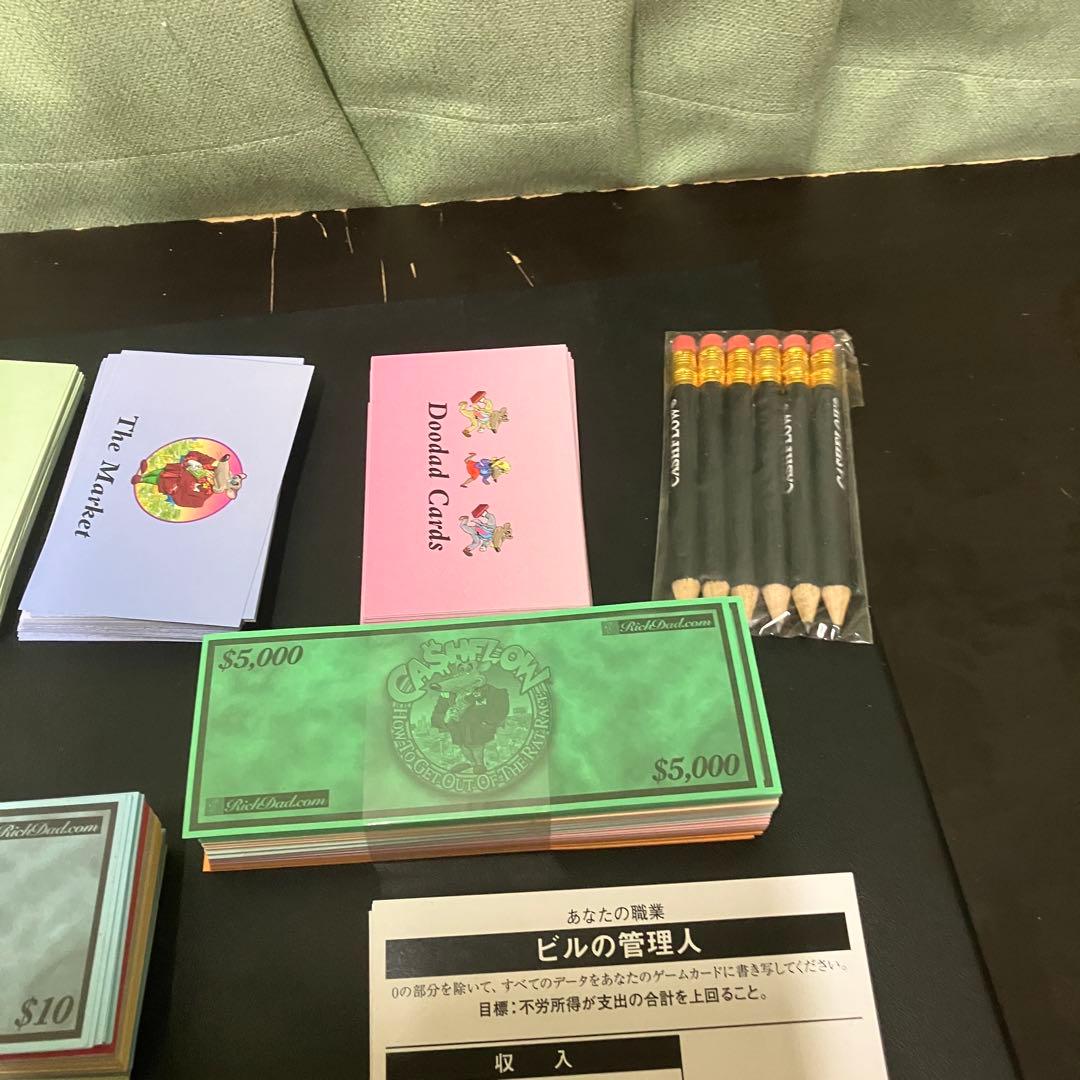 キャッシュフロー101 日本語版 ボードゲーム 金持ち父さん ロバートキヨサキ