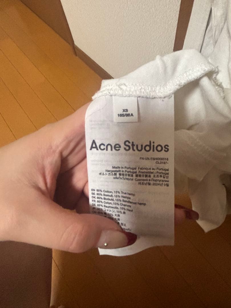 Acne Studios 長袖Tシャツ STOCKHOLM 1996