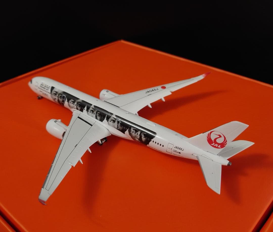 嵐ジェット JCWings JAL A350-900 ダイキャスト 1/400