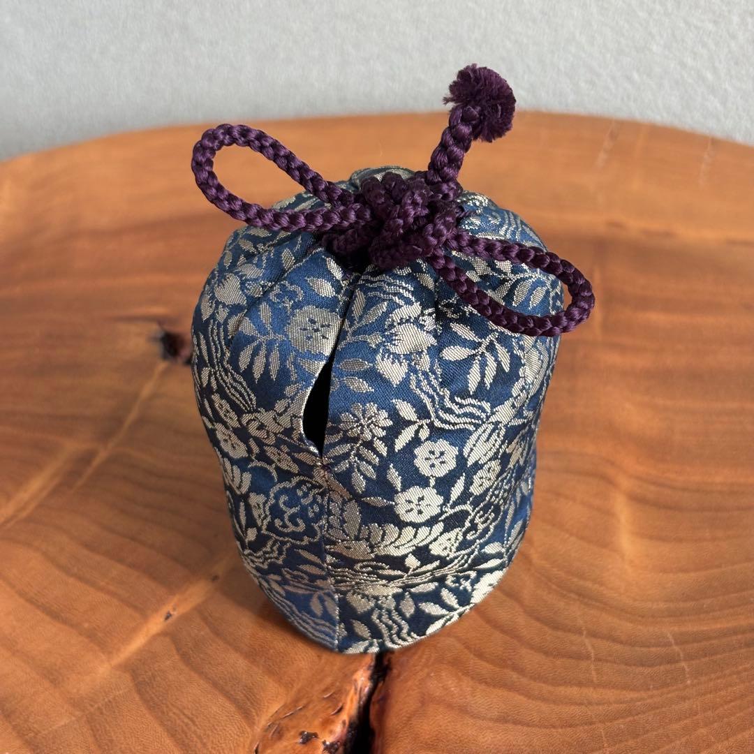 丹波焼 荒磯茶入 信水造 茶道具 肩衝茶入 仕覆付 共箱