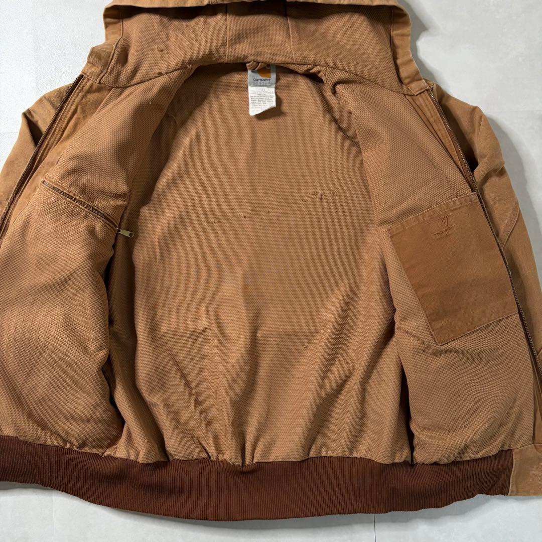 USA製 Carhartt アクティブジャケット 90s ブラウン キャメル L