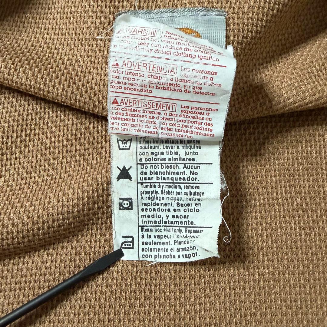 USA製 Carhartt アクティブジャケット 90s ブラウン キャメル L