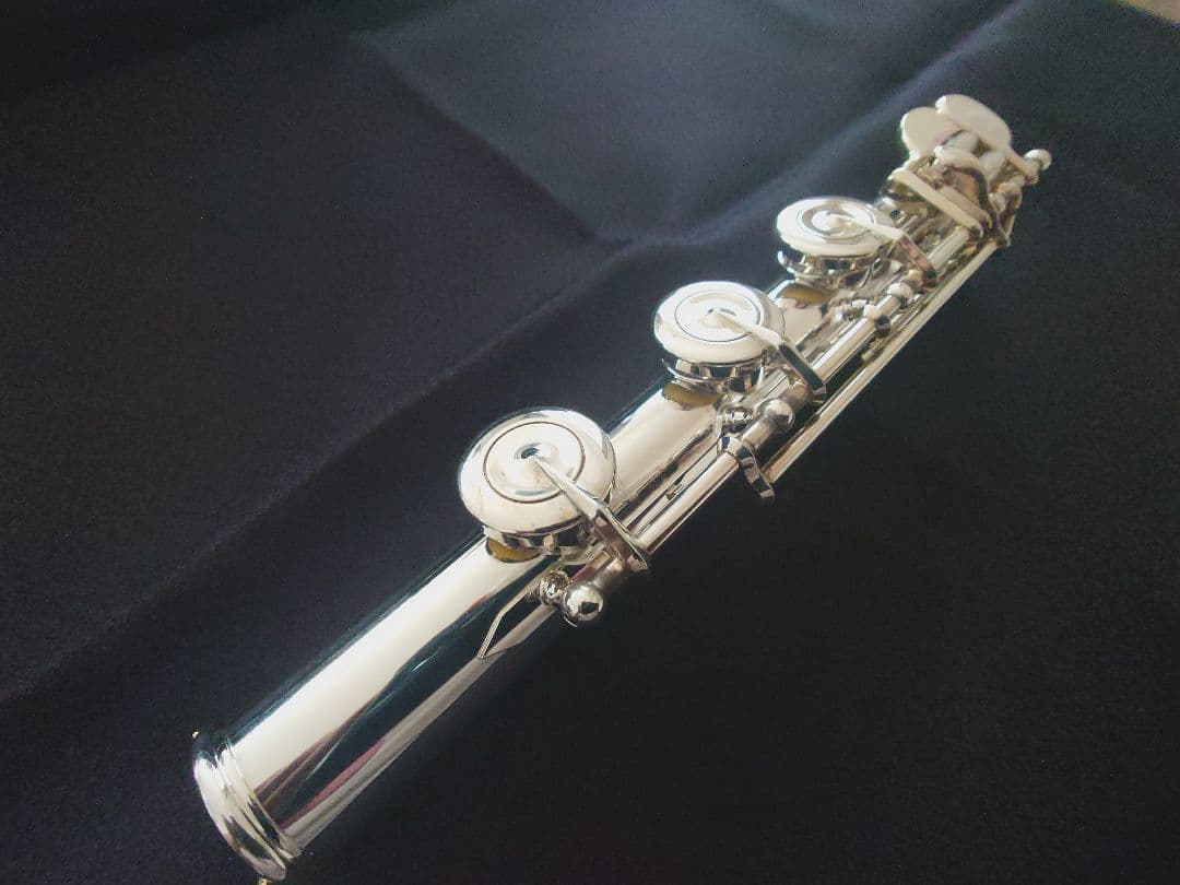 三響　SANKYO フルート シルバーソニック　Ｈ足部管　リングキイ