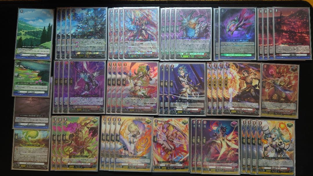 ヴァンガード　ゼフィロギィラ　デッキ　調整パーツ付き