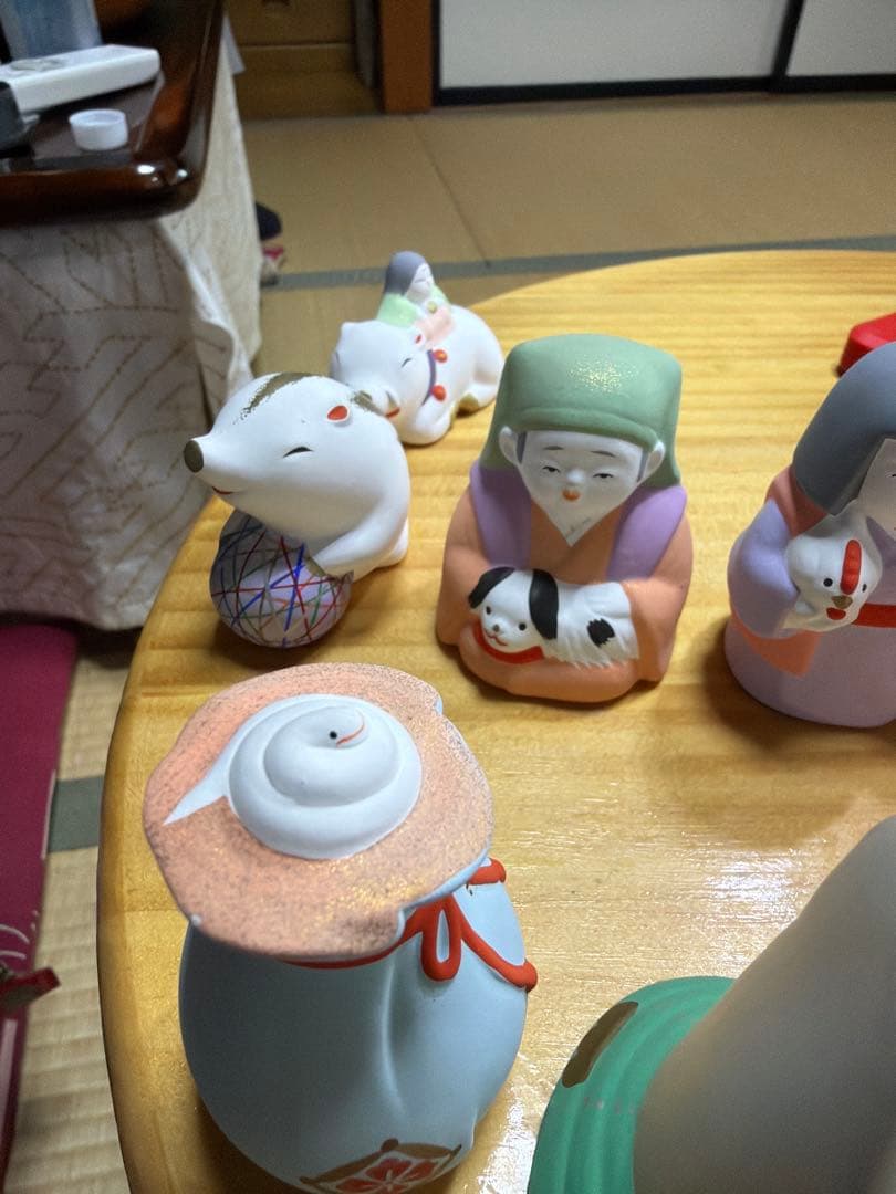 京都 伏見人形干支置物 十二支揃い 丹嘉窯系 伝統工芸 コレクション レア 希少
