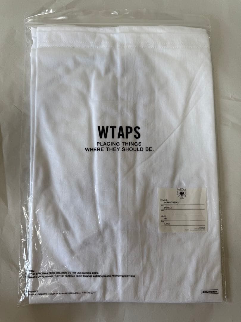 2枚セット【新品未使用品 デッドストック】 WTAPS BRACKET TEE