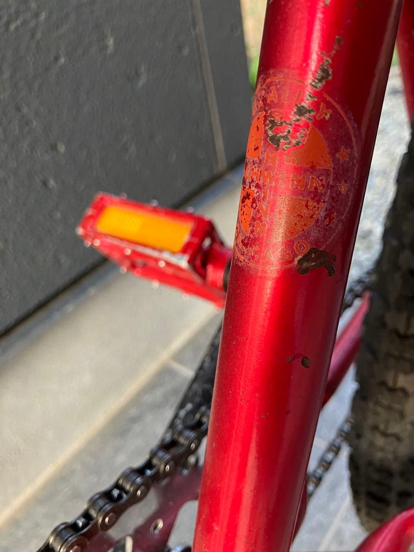 自転車本体 1979 SCHWINN \" SCRAMBLER \" in RED