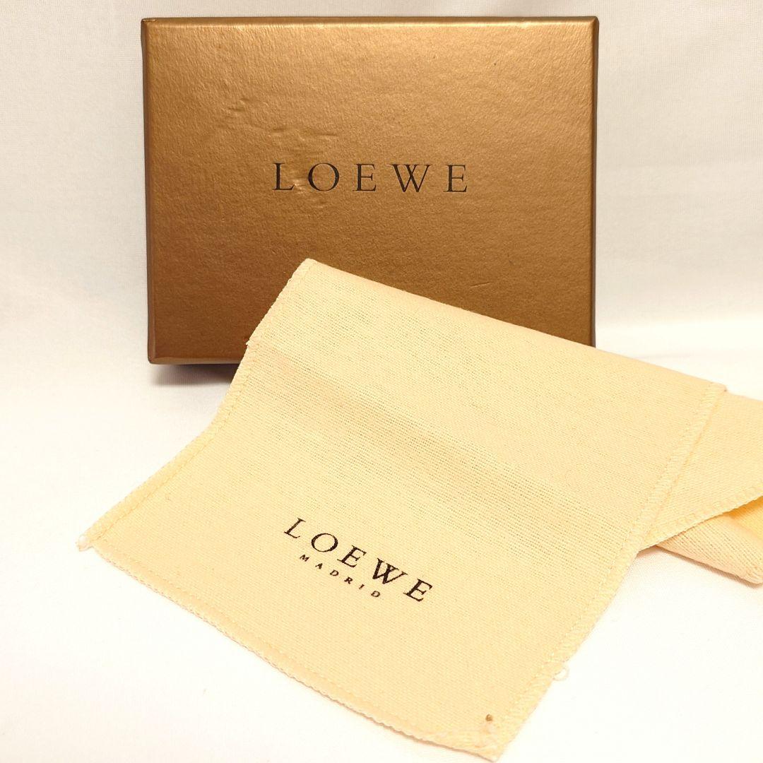 未使用 ロエベ LOEWE 財布 アナグラム コンパクト ミニ ヴィンテージ