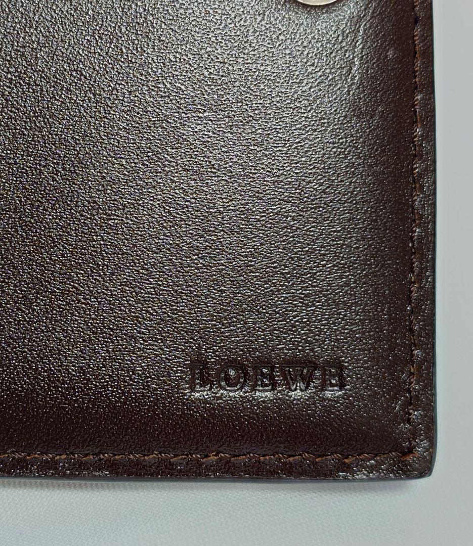 未使用 ロエベ LOEWE 財布 アナグラム コンパクト ミニ ヴィンテージ