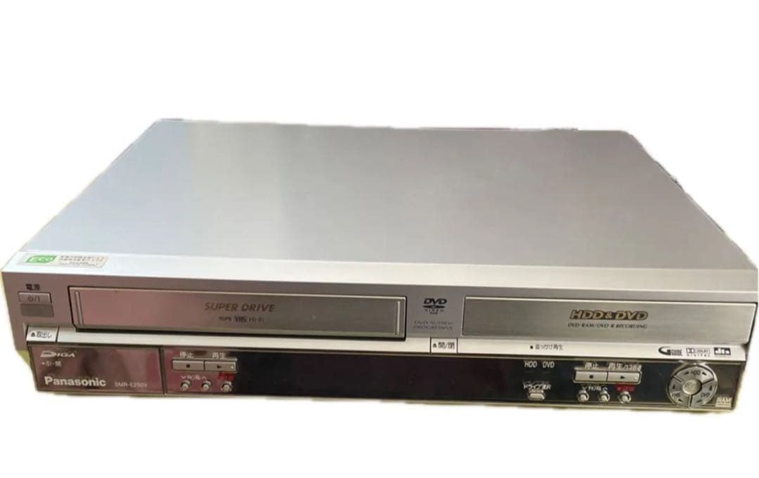 パナソニック　DVDビデオレコーダー（HDD内蔵VHSビデオ一体型