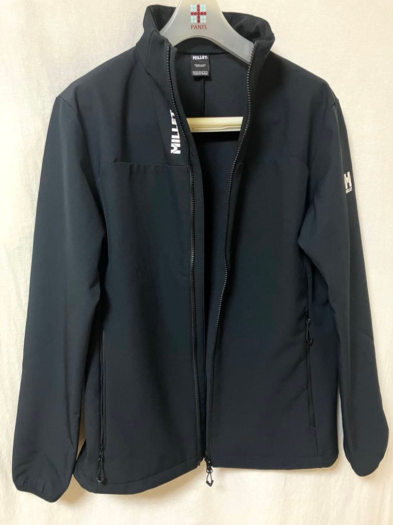 極美品ミレー MILLET 防風ソフトシェル　セネカシールドジャケット L JP