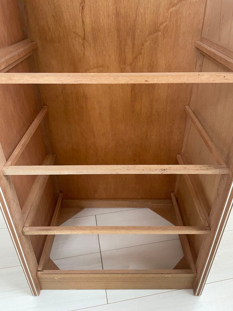 昭和レトロ花柄　タンス　6段 レア