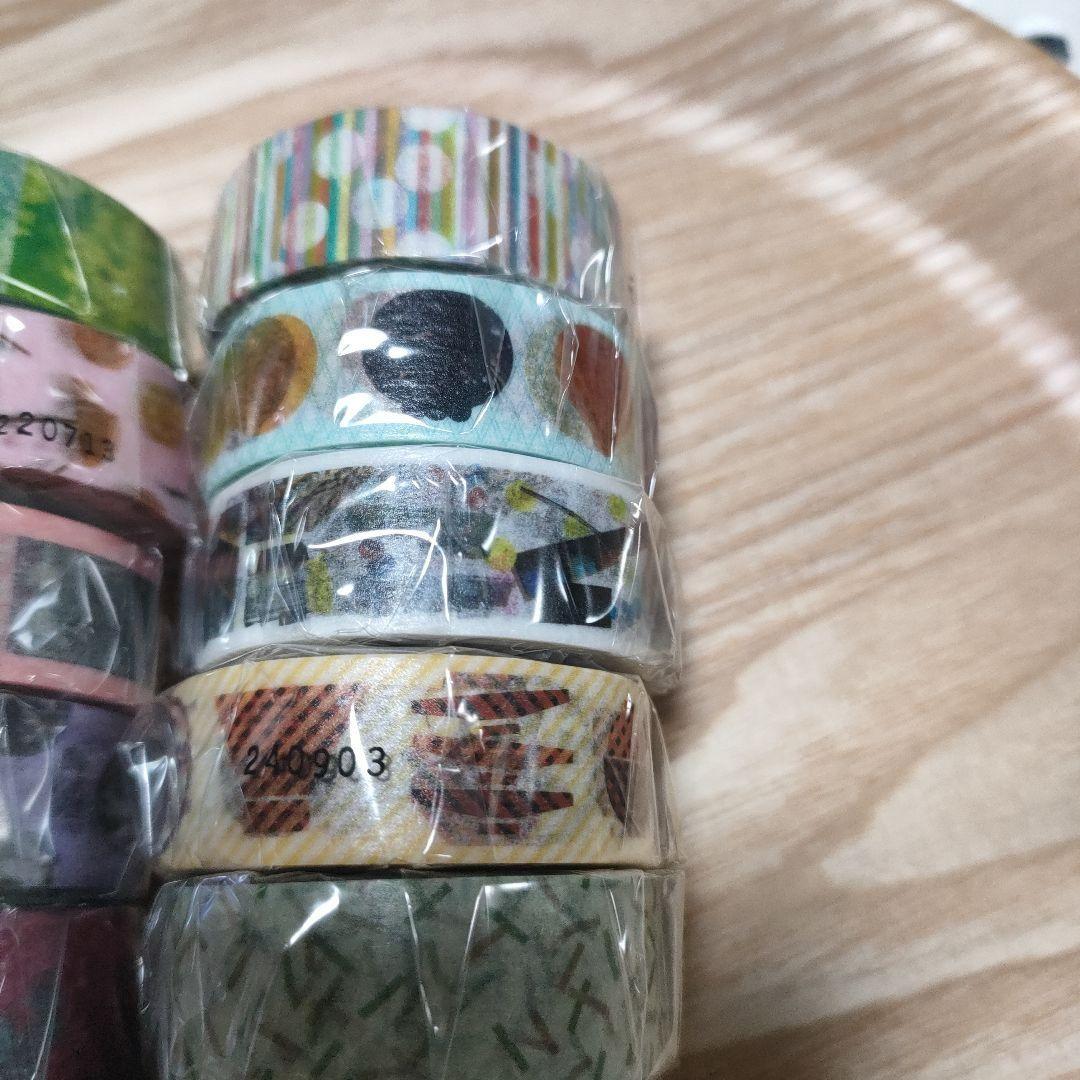 15-24 サポショ限定マステ マスキングテープ 16個セット カラフル