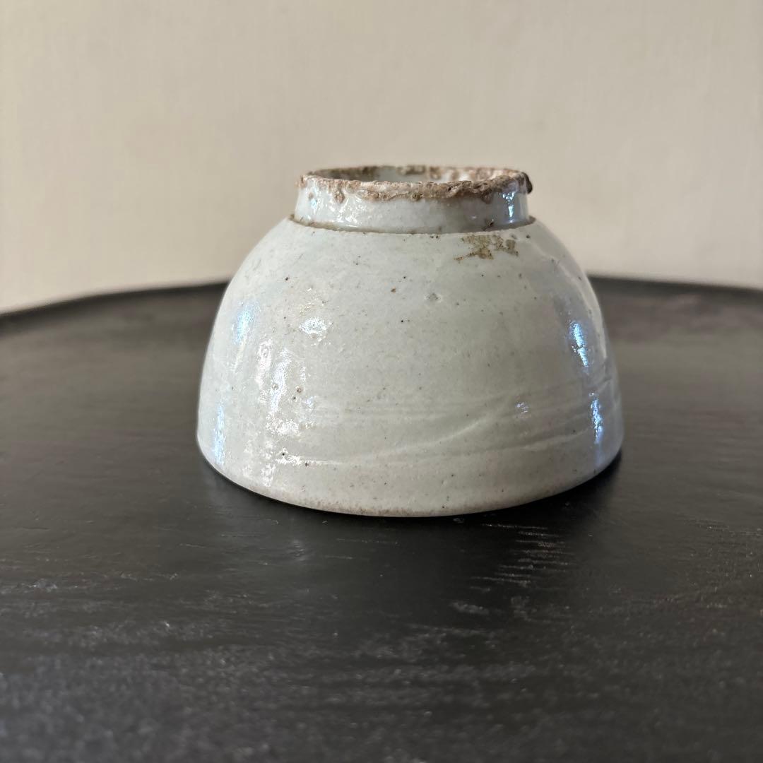 李朝鉢　小茶碗　大盃　白磁　朝鮮骨董　韓国アンティーク.古美術.酒器.ぐい呑み