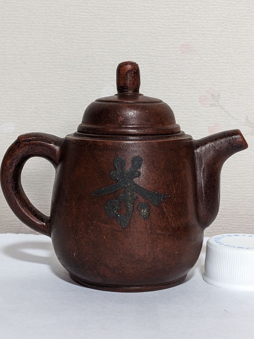 ♦中国？ 日本国内？大正 明治時代 紫泥 茶壺 古玩 古美術 宜興窯 骨董品
