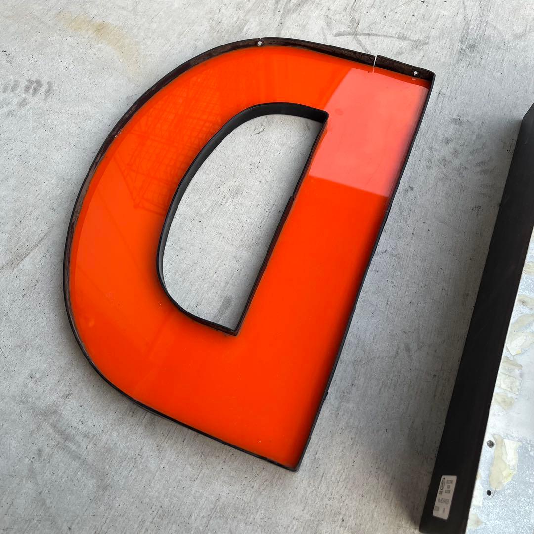 D 看板 アルファベット レターサイン 文字 アメリカ ビンテージ アンティーク