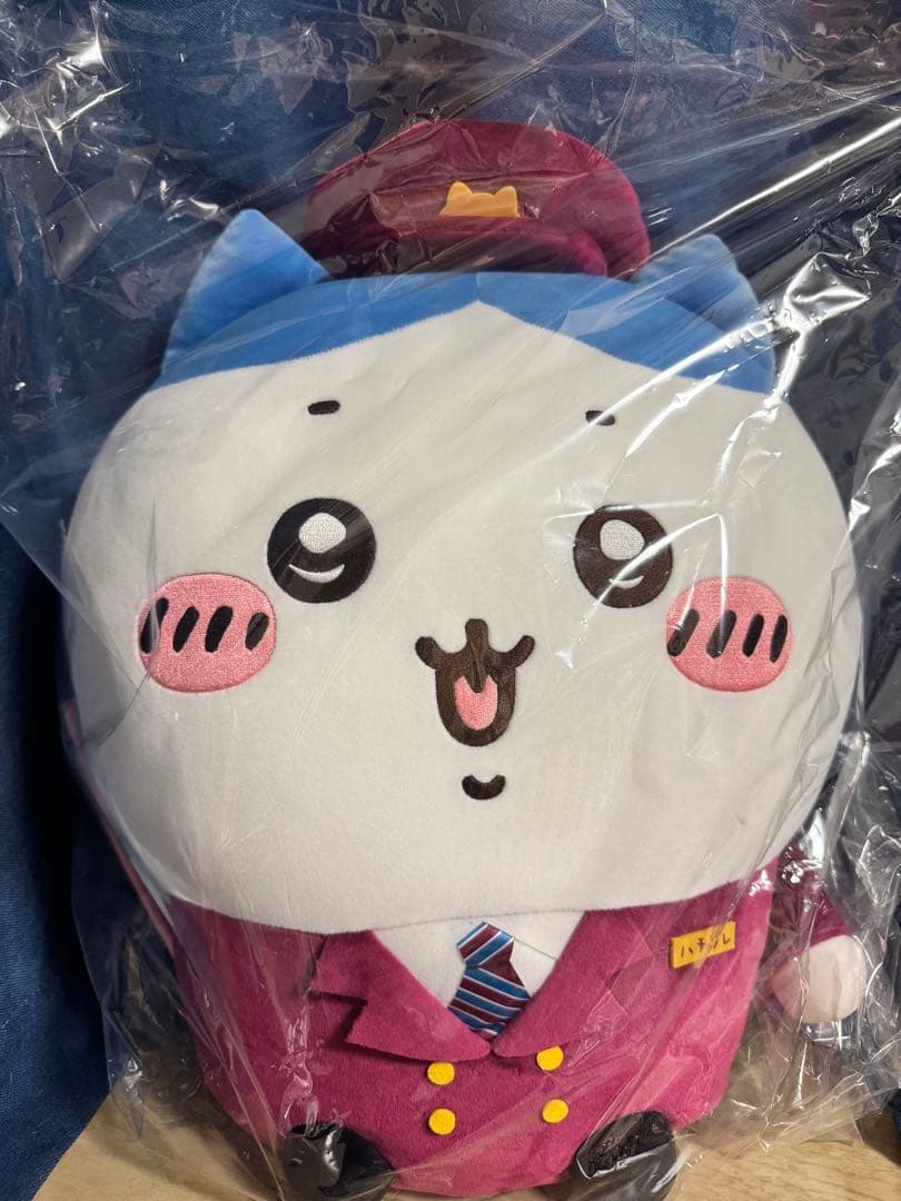 【受注生産限定品】ちいかわ 阪急電車 BIGぬいぐるみ ハチワレ 新品