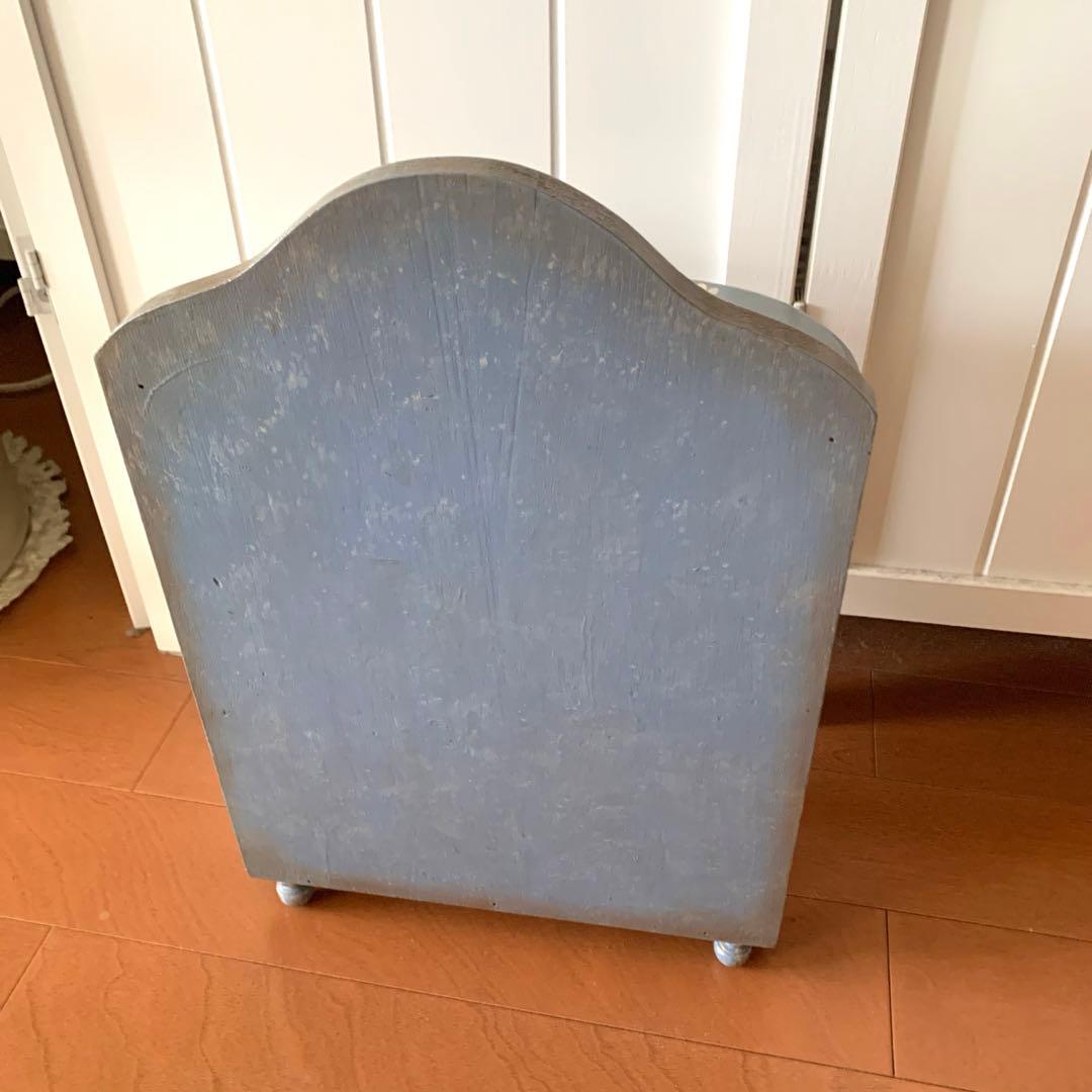 ハート型引き出しの木製小物入れ　ジュエリーボックス