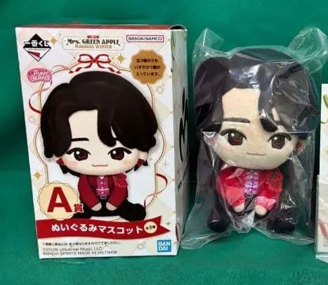 Mrs. GREEN APPLE 1番くじ ぬいぐるみ 大森元貴 A賞