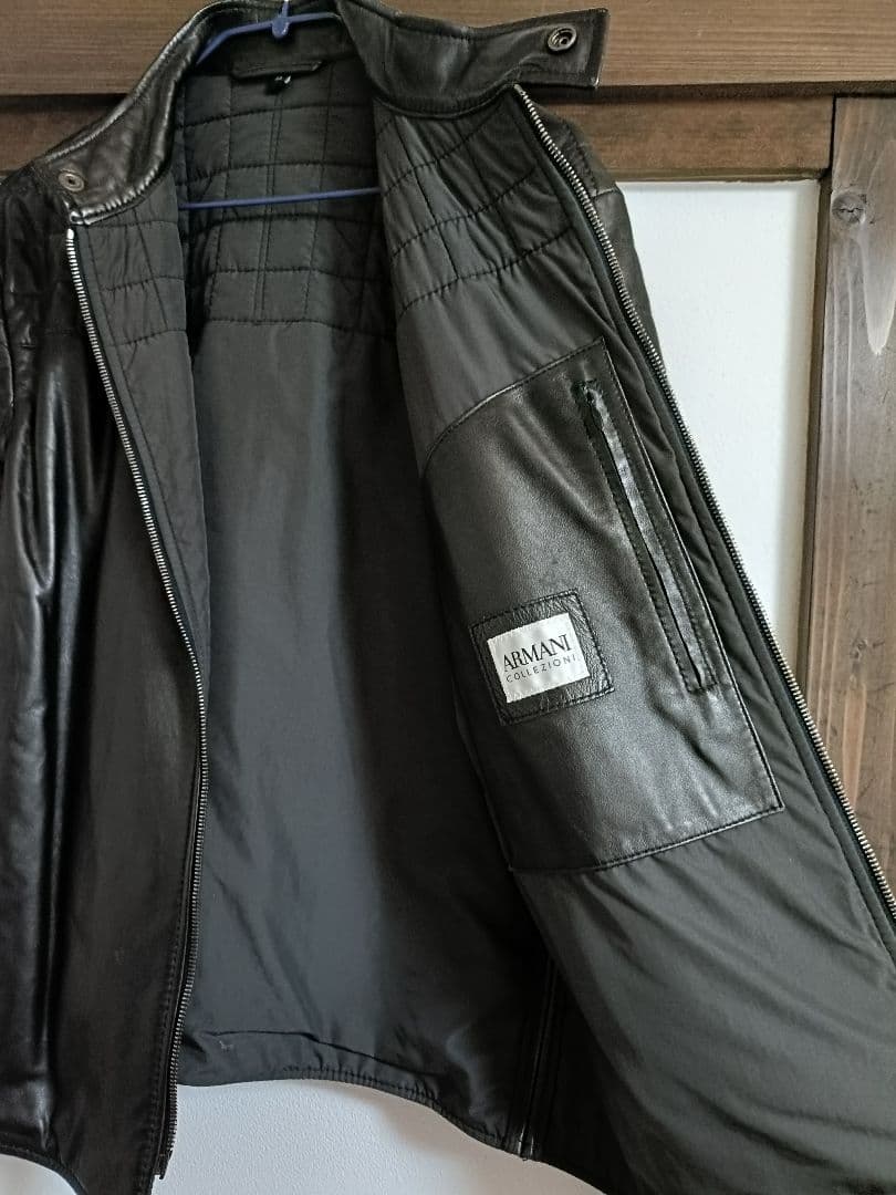 【SYさん専用】アルマーニコレツォーニ　レザージャケット