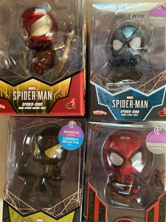 新品未開封　コスベイビー　スパイダーマン　4点セット