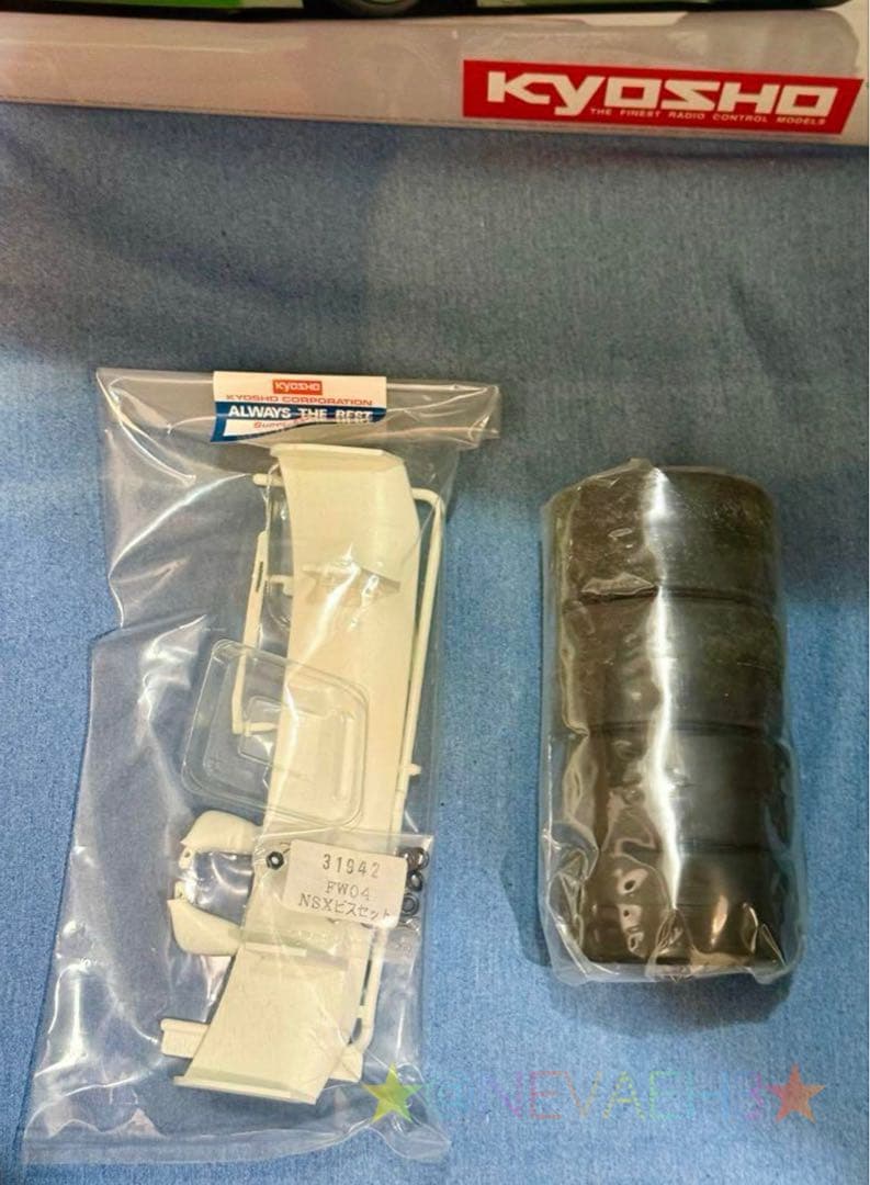 Kyosho◆Castrol MUGEN NSX RCエンジンカー ＆OP付き