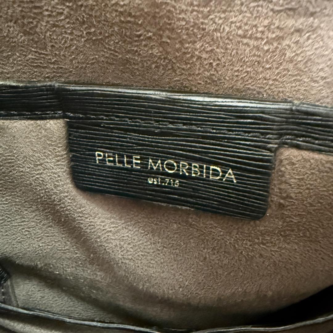 ペッレモルビダ キャピターノ 2way A4ブリーフケース ショルダー ブラック