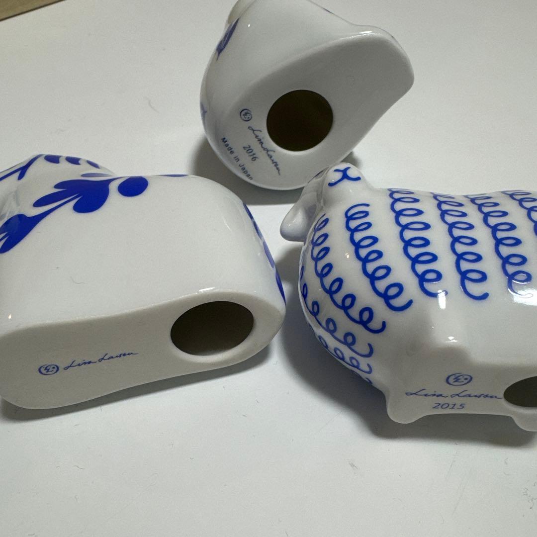 リサラーソン干支の置物6種セット