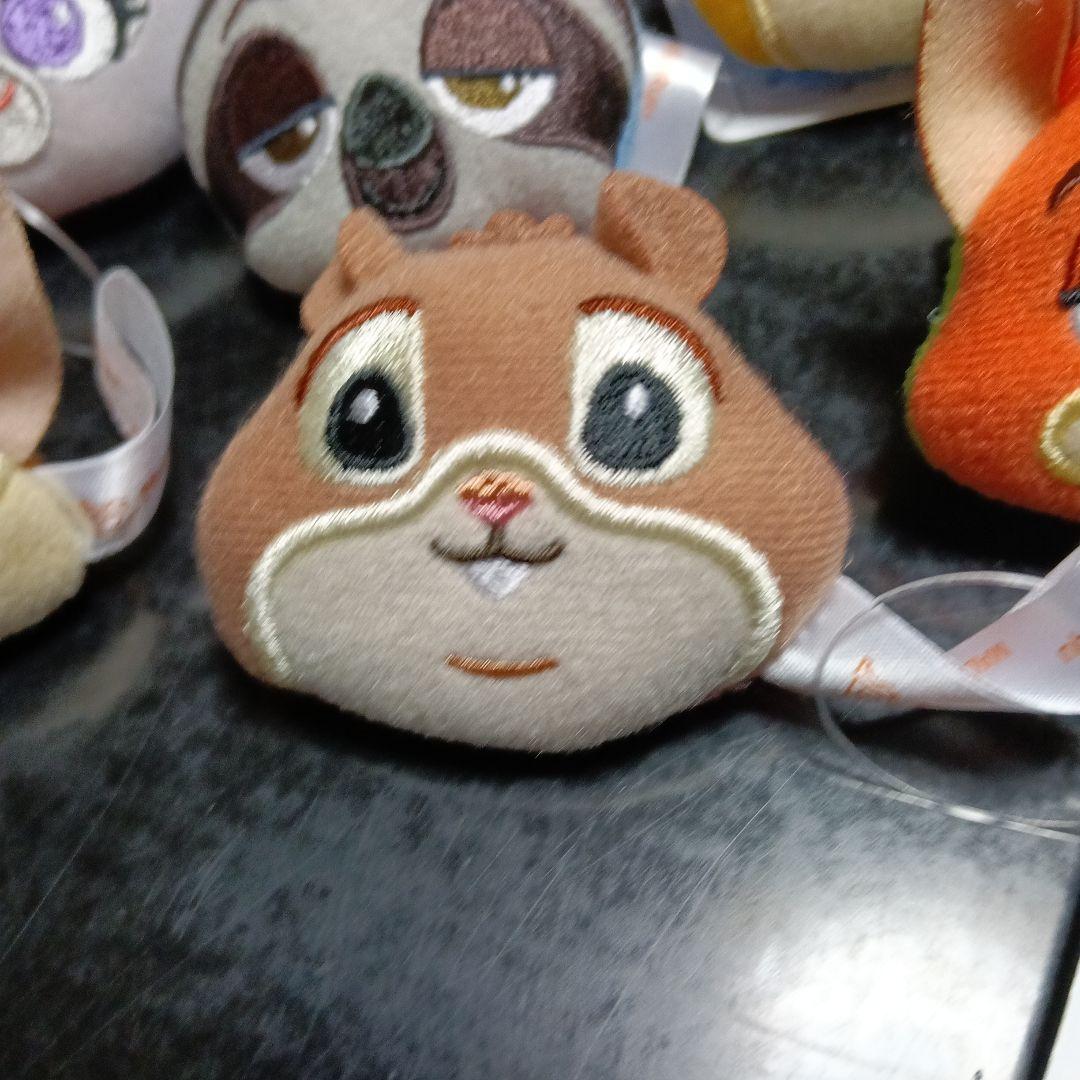 ズートピア２ MASHIMASHIぬいぐるみフェイスリング8個セット