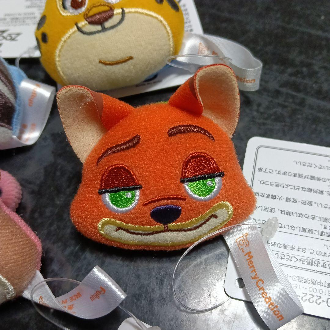 ズートピア２ MASHIMASHIぬいぐるみフェイスリング8個セット