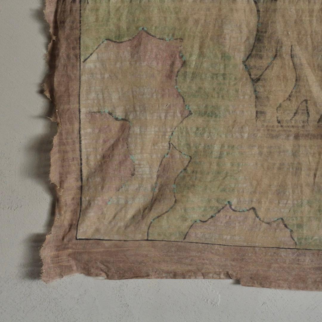 古い 襖絵 古道具 アンティーク 古美術 民画 絵画