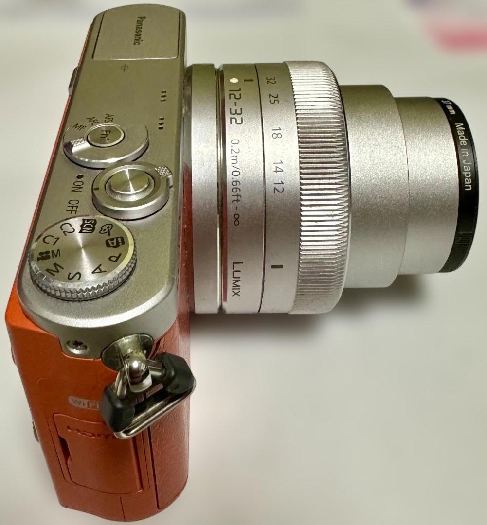 【動作品】LUMIXGM1オレンジ12-32mmキット