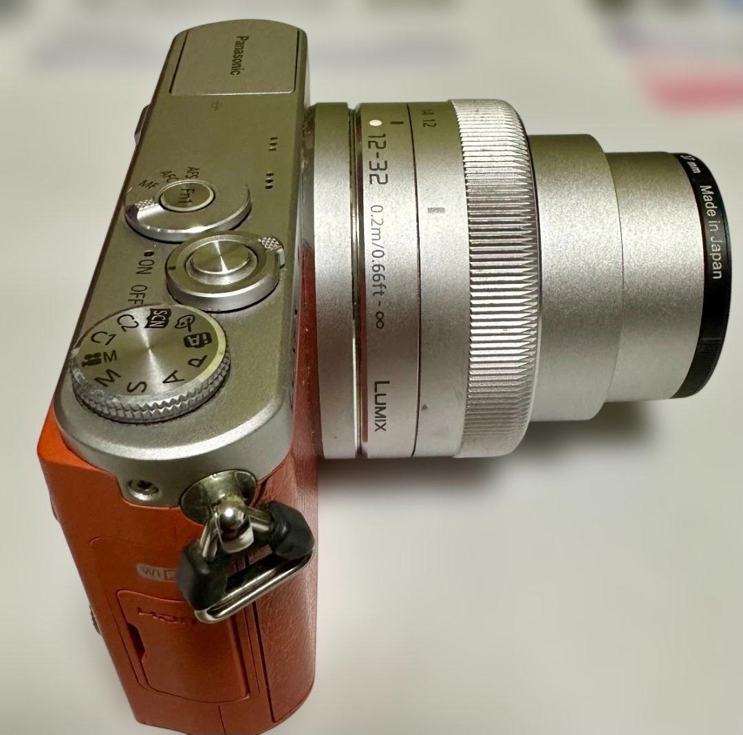 【動作品】LUMIXGM1オレンジ12-32mmキット