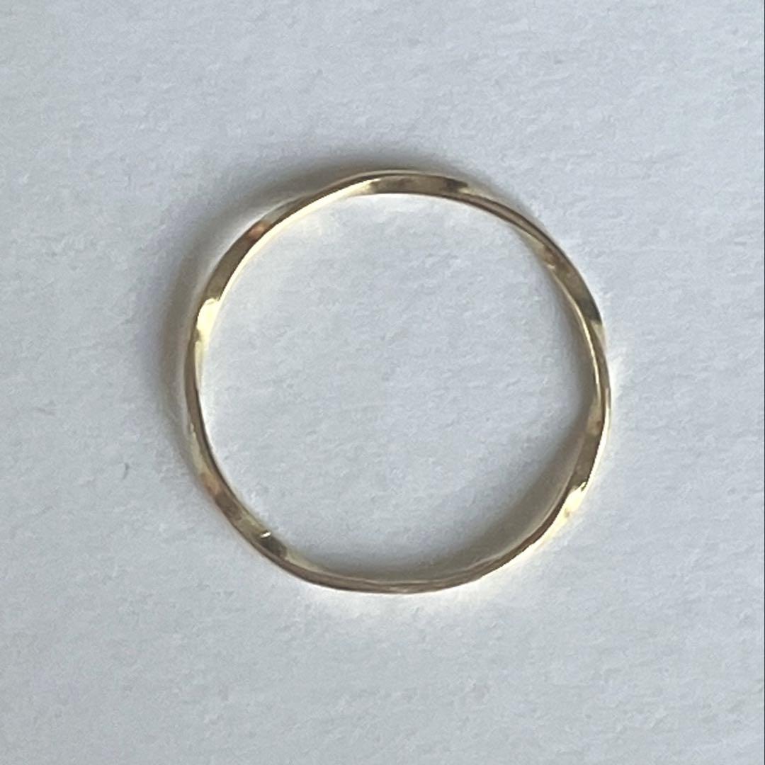 K18 18金　11号　リング　8
