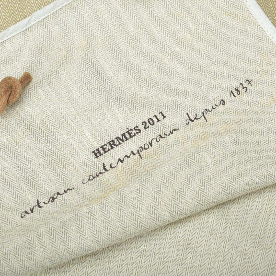 非売品◇エルメス 2011年 イベント限定 エプロン おまけ付き コットン 販促