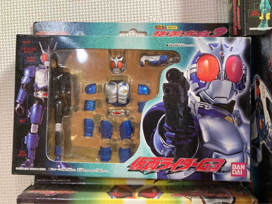 超合金　装着変身　仮面ライダーアギト　フィギュア 5個セット