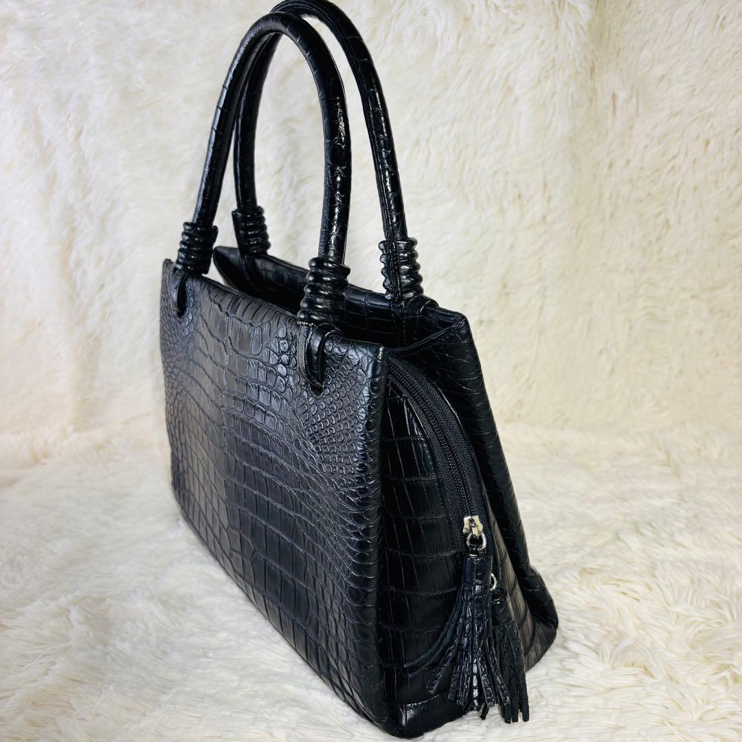 ＪＲＡ excelia クロコダイル バッグ civinile フリンジ ワニ