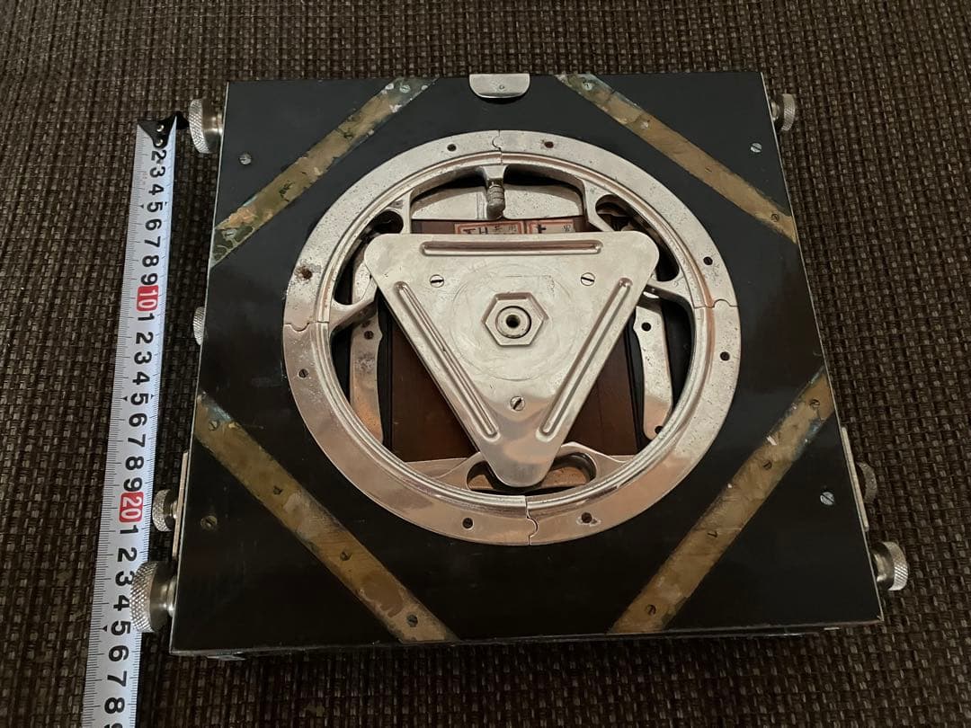 ジャンク扱い　蛇腹カメラ　レトロ　木製